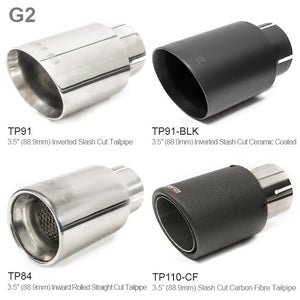 VW Polo GTI (AW) Mk6 2.0 TSI (19>) Turbo Back Performance Exhaust - Wayside Performance