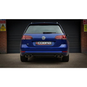Cobra Sport VW Golf R (Mk7) Estate 2.0 TSI (12-18) Resonator Delete Performance Exhaust - Wayside Performance