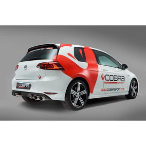 Cobra Sport VW Golf R (Mk7) 2.0 TSI (5G) (12-18) Cat Back Performance Exhaust - Wayside Performance