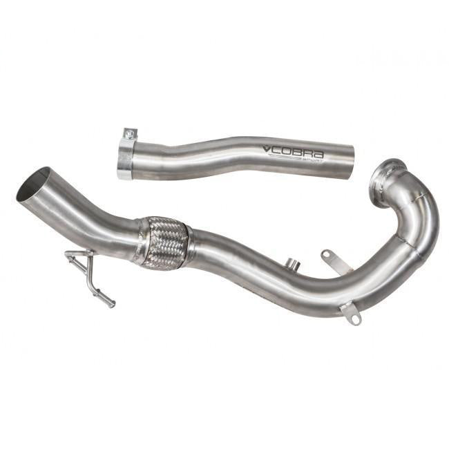 Cobra Sport Seat Ibiza Cupra 1.8 TSI (16-18) Sports Cat / De-Cat Front Downpipe Performance Exhaust - Wayside Performance 