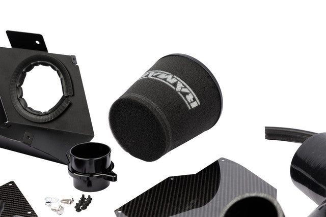 Ramair Performance Foam Induction Kit With Carbon Lid to fit BMW 135i 235i M2 3.0T N55 - Wayside Performance 