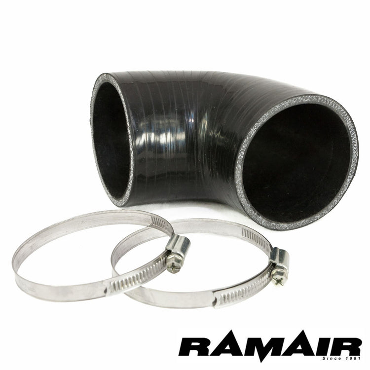Ramair Performance Foam Induction Kit for Ford Fiesta ST150 MK5 - Black Hose - Wayside Performance 