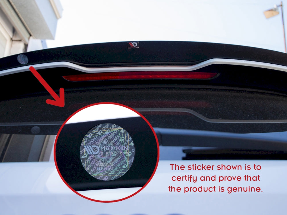 Maxton Design Spoiler Cap Renault Clio Mk3 Rs (2006-2012) - Wayside Performance 