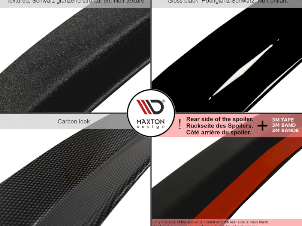 Spoiler Cap Vw Up Gti (2018-) - Wayside Performance 