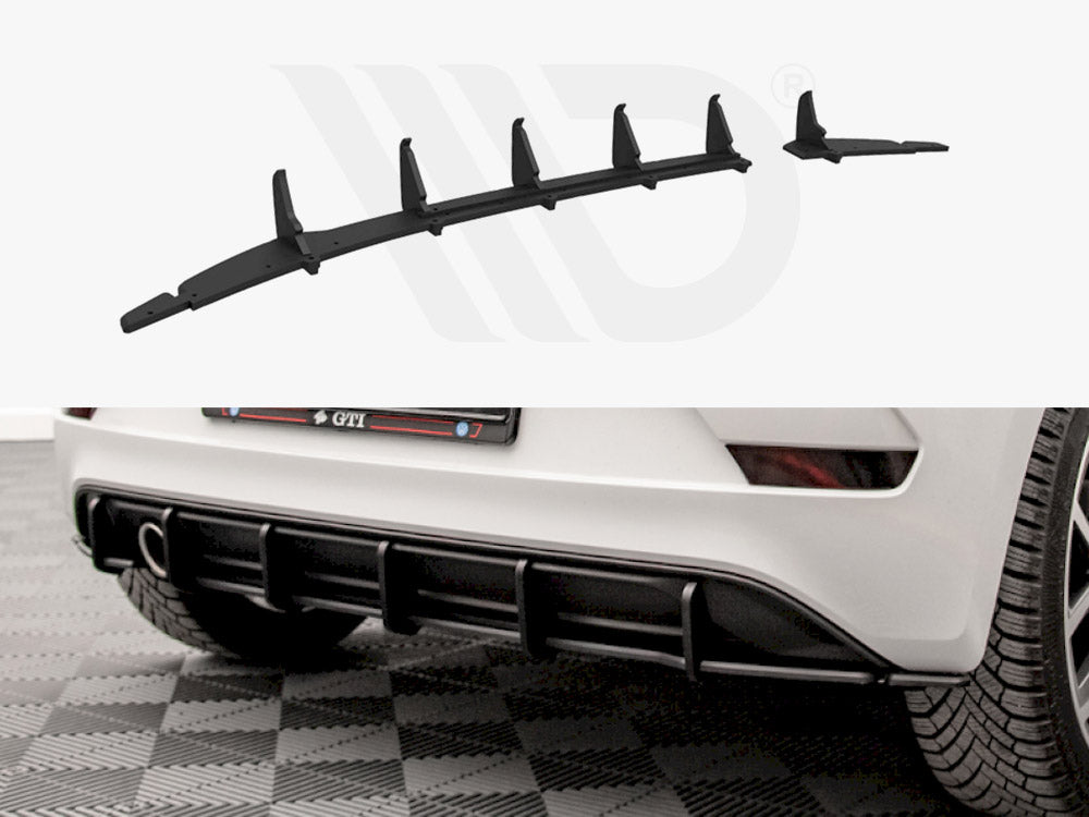 Racing Durability Rear Diffuser Vw Up Gti (2018-) - Wayside Performance