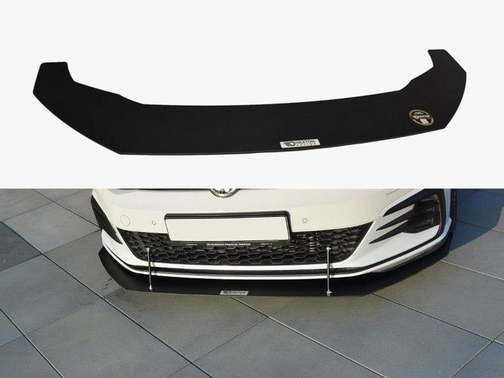 Maxton Design Front Racing Splitter V.1 Volkswagen Golf GTI / GTD Mk7 Facelift