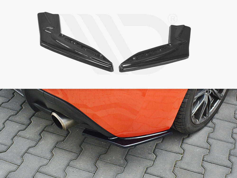 Rear Side Splitters V.1 Toyota Gt86 Facelift (2017-up) - Wayside Performance