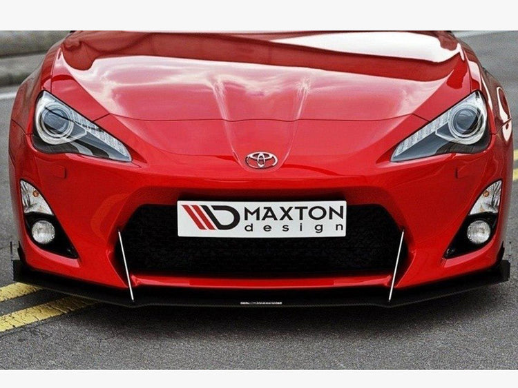 Front Racing Splitter Toyota Gt86 (With Wings) (2012-2016) - Wayside Performance 