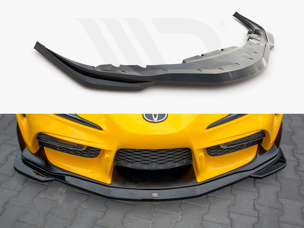 Front Splitter V.1 Toyota Supra Mk5 (2019-) - Wayside Performance 