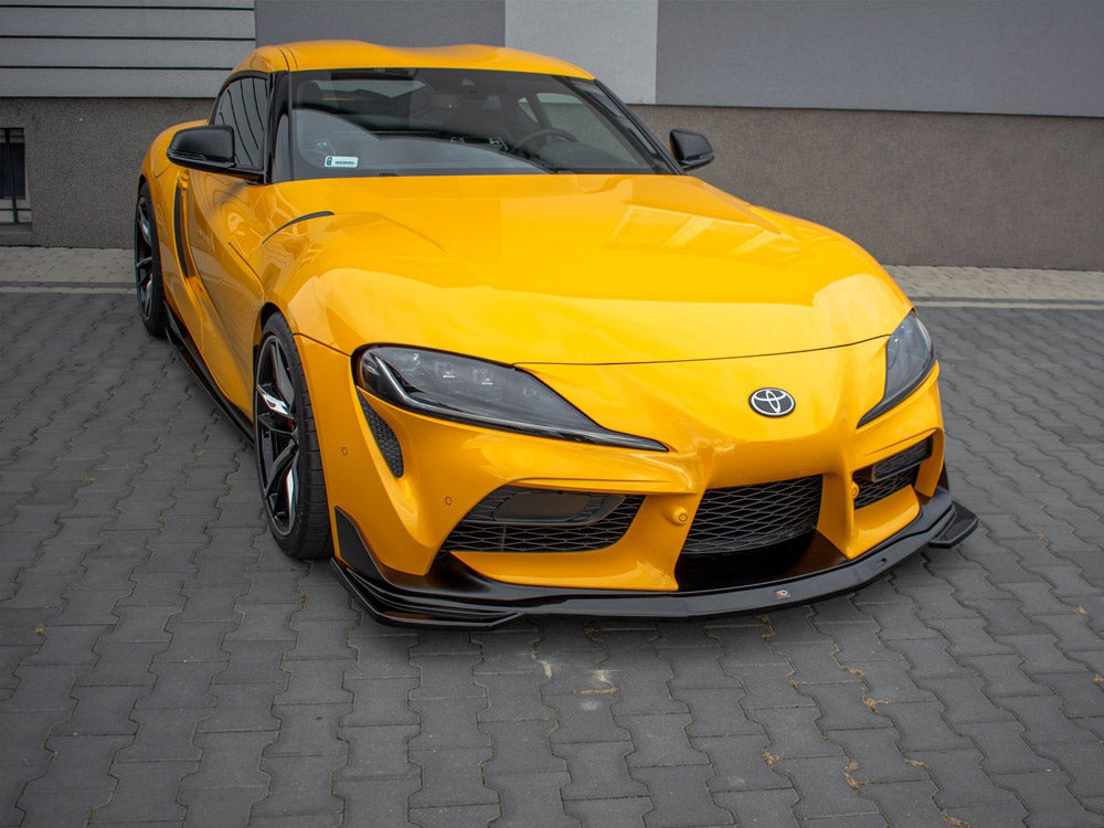 Front Splitter V.1 Toyota Supra Mk5 (2019-) - Wayside Performance 