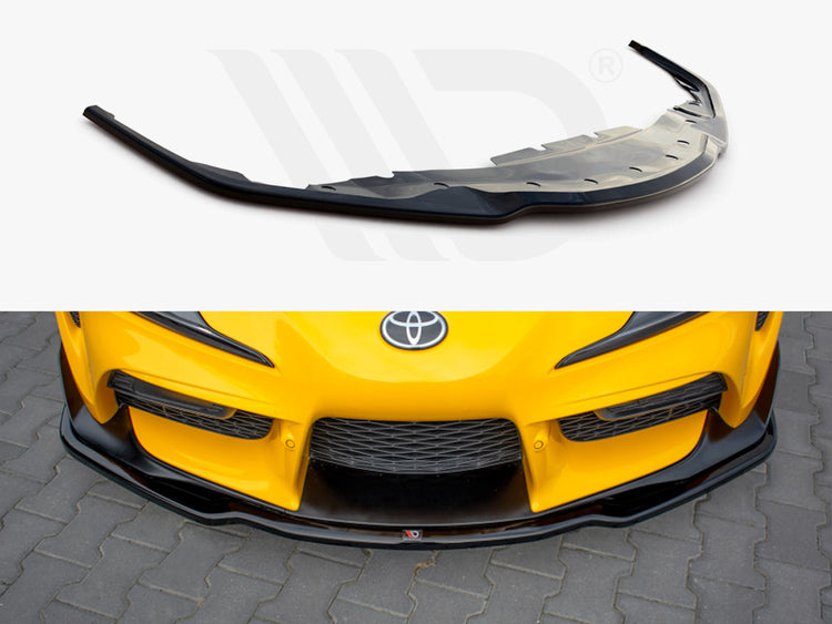 Front Splitter V.2 Toyota Supra Mk5 (2019-) - Wayside Performance 