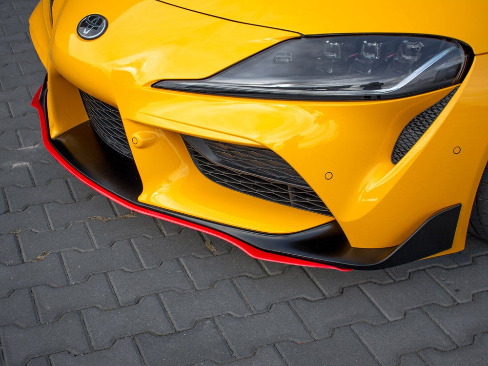 Front Splitter V.3 Toyota Supra Mk5 (2019-) - Wayside Performance 
