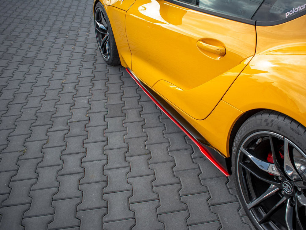 Maxton Design Side Skirts Diffusers V.2 Toyota Supra Mk5 (2019 ...