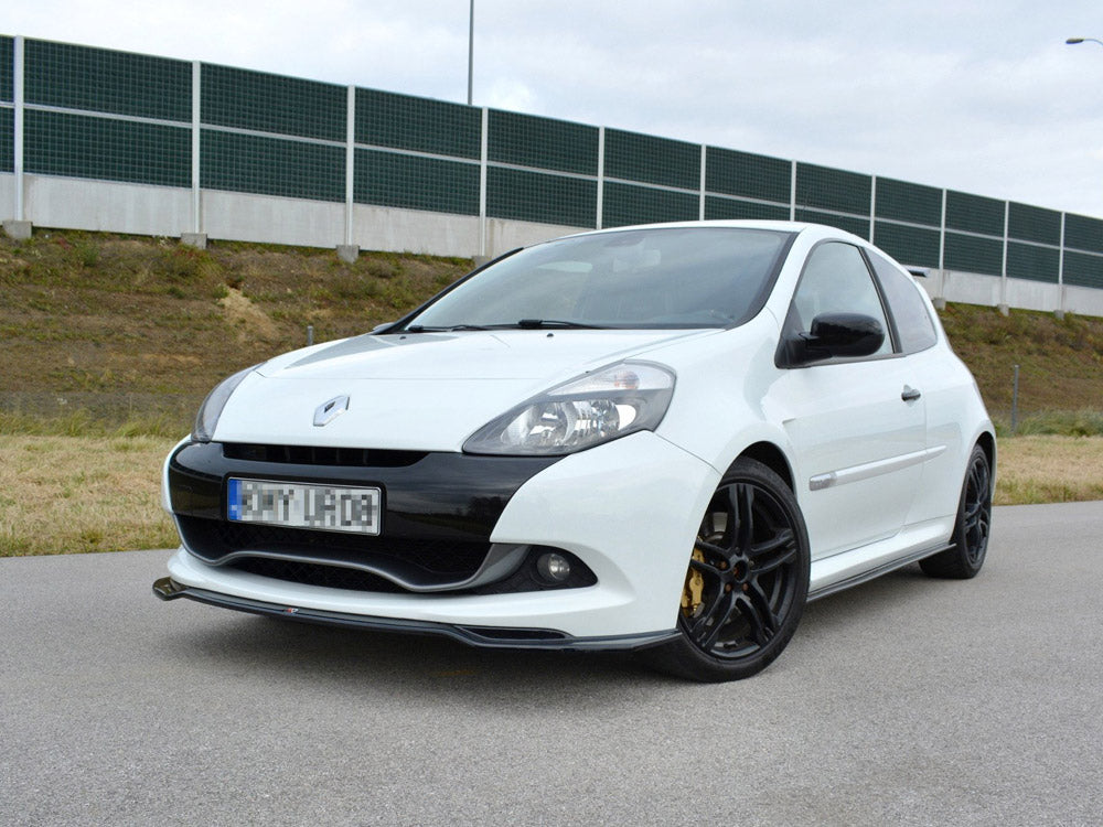 Maxton Design Front Splitter V.1 Renault Clio Mk3 Rs Facelift (2009-2012) - Wayside Performance 