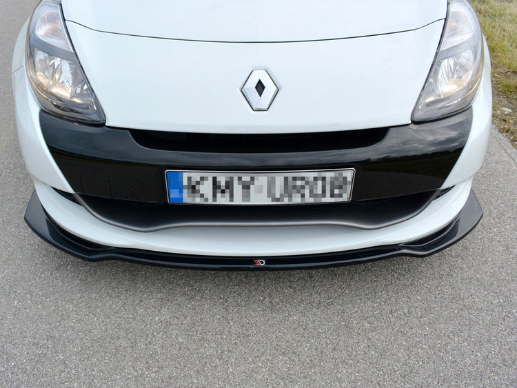 Maxton Design Front Splitter V.1 Renault Clio Mk3 Rs Facelift (2009-2012) - Wayside Performance 