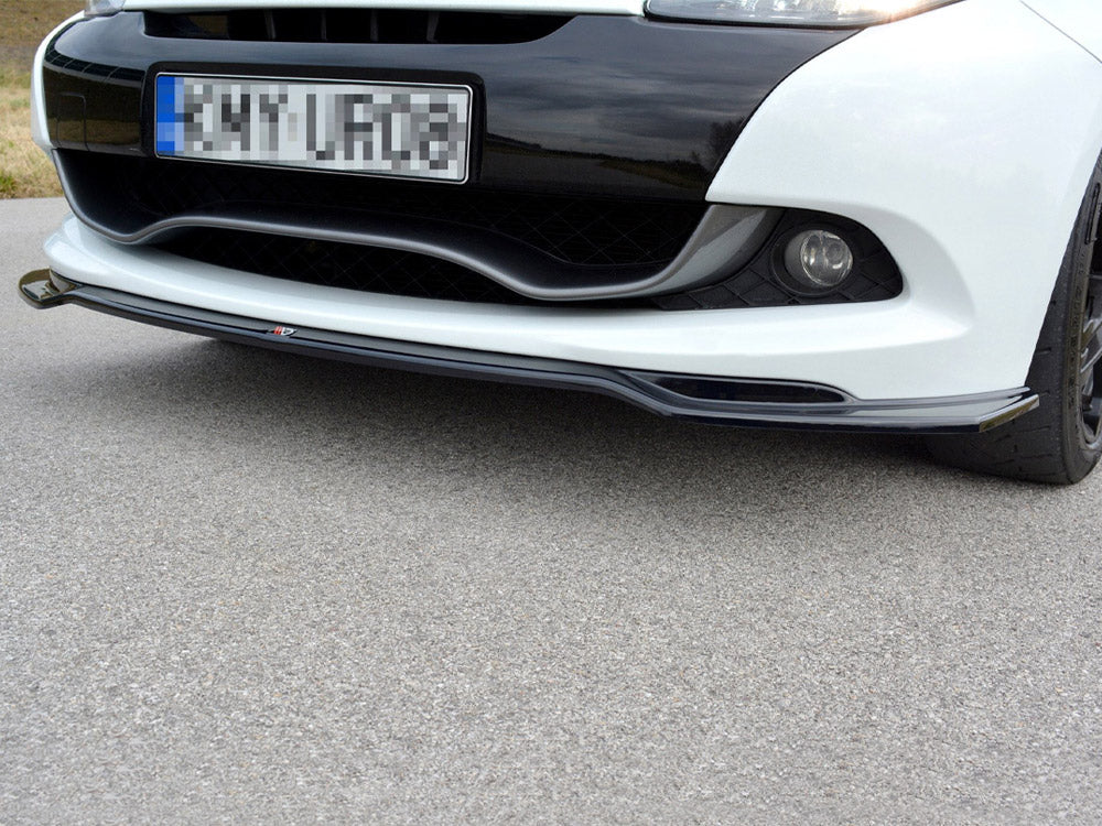 Maxton Design Front Splitter V.1 Renault Clio Mk3 Rs Facelift (2009-2012) - Wayside Performance 