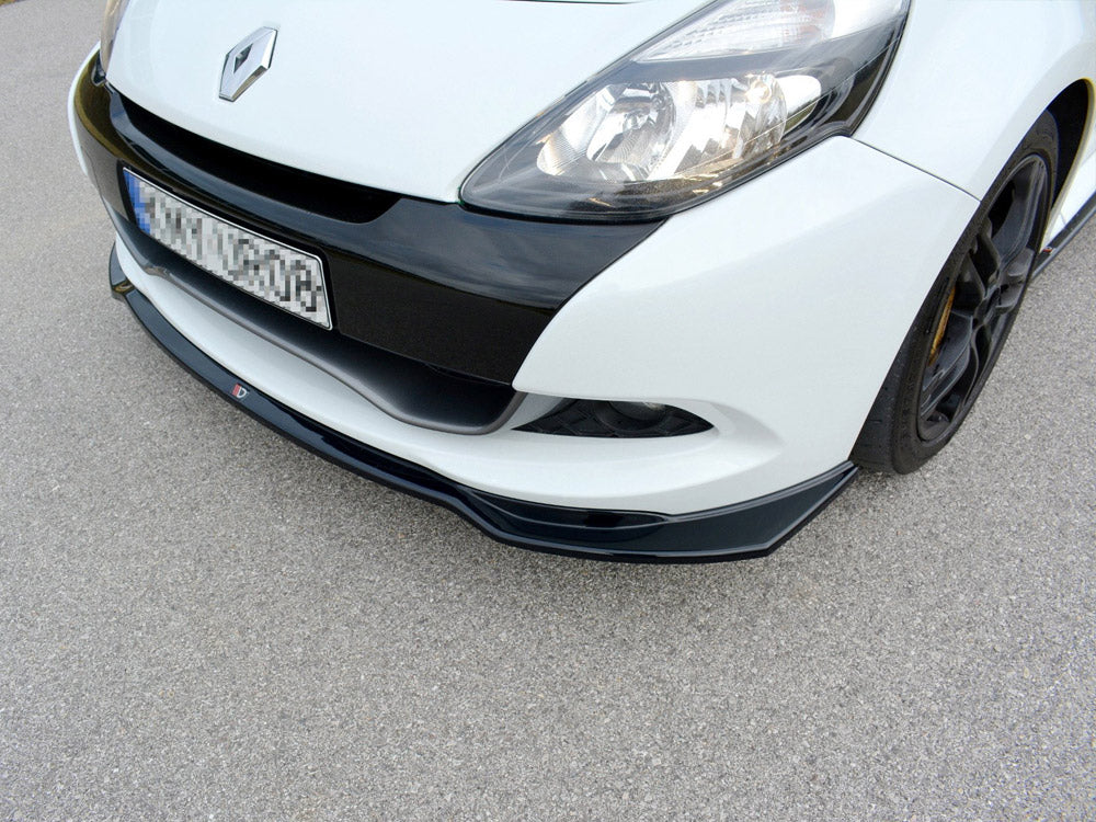 Maxton Design Front Splitter V.1 Renault Clio Mk3 Rs Facelift (2009-2012) - Wayside Performance 