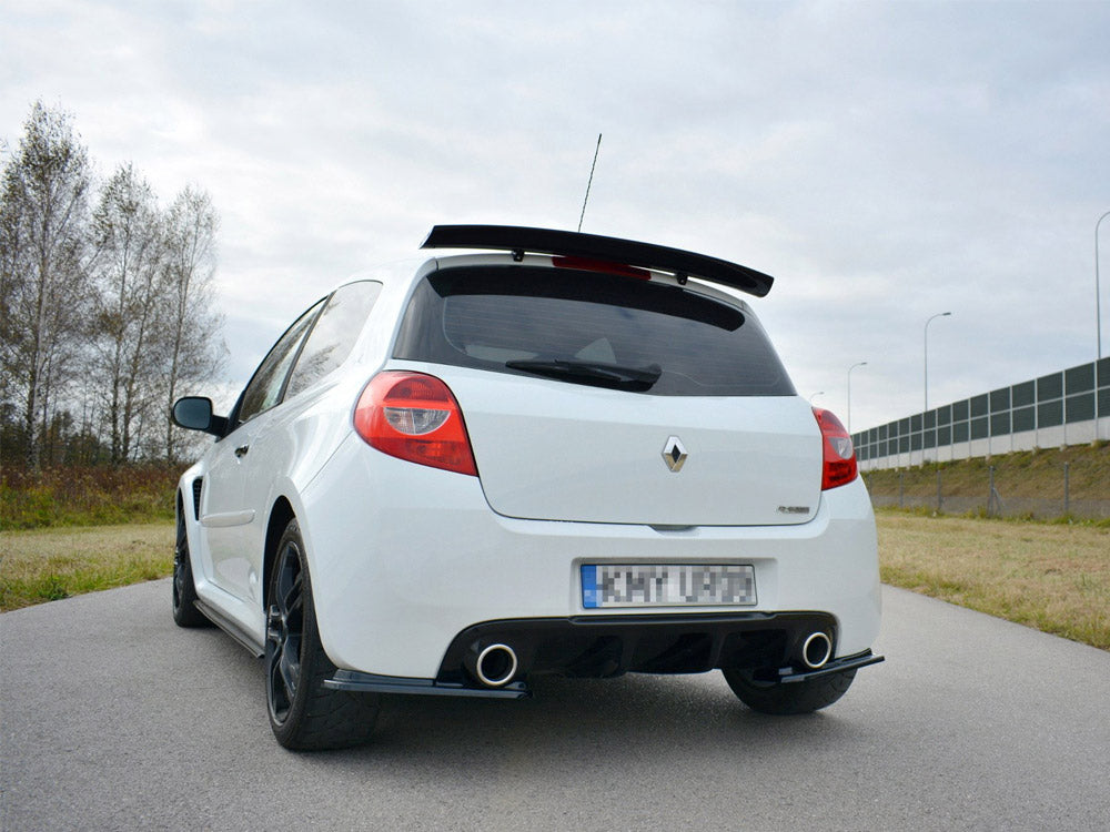 Maxton Design Rear Side Splitters Renault Clio Mk3 Rs Facelift (2009-2012) - Wayside Performance 