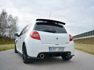 Maxton Design Rear Side Splitters Renault Clio Mk3 Rs Facelift (2009-2012) - Wayside Performance 