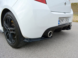 Maxton Design Rear Side Splitters Renault Clio Mk3 Rs Facelift (2009-2012) - Wayside Performance 
