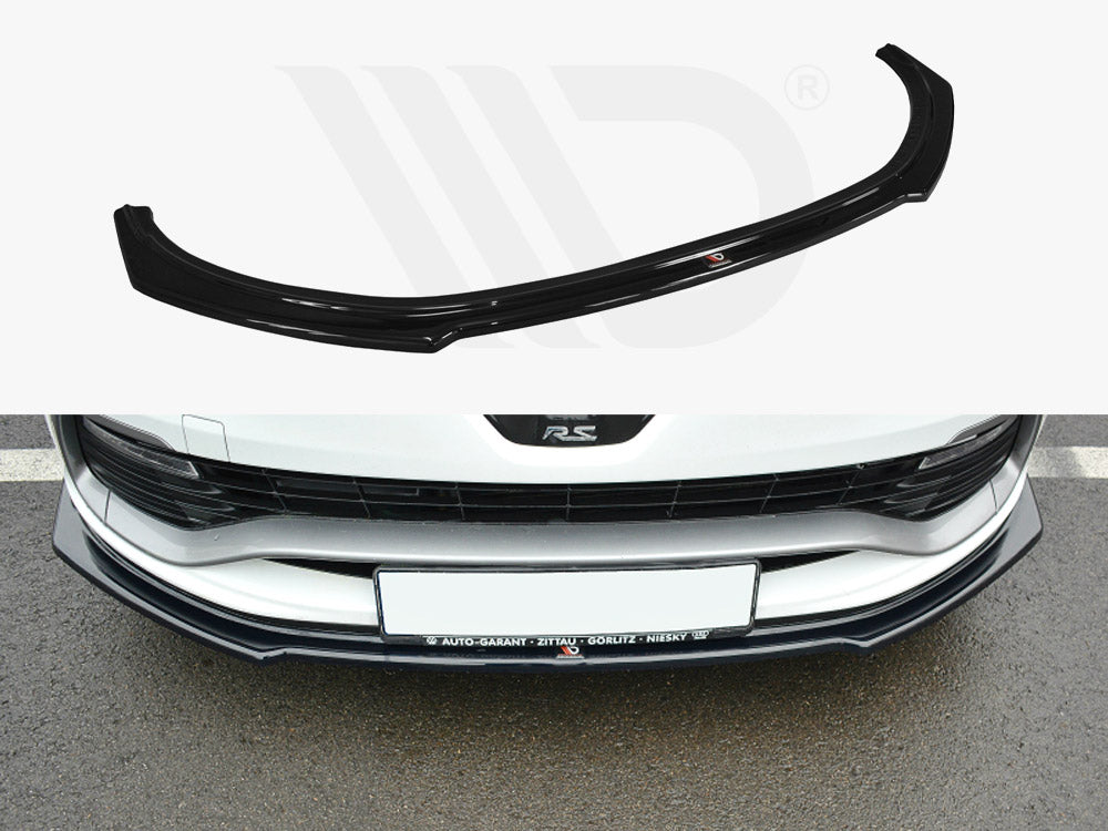 Maxton Design Front Splitter Renault Clio Mk4 Rs (2013-2019) - Wayside Performance