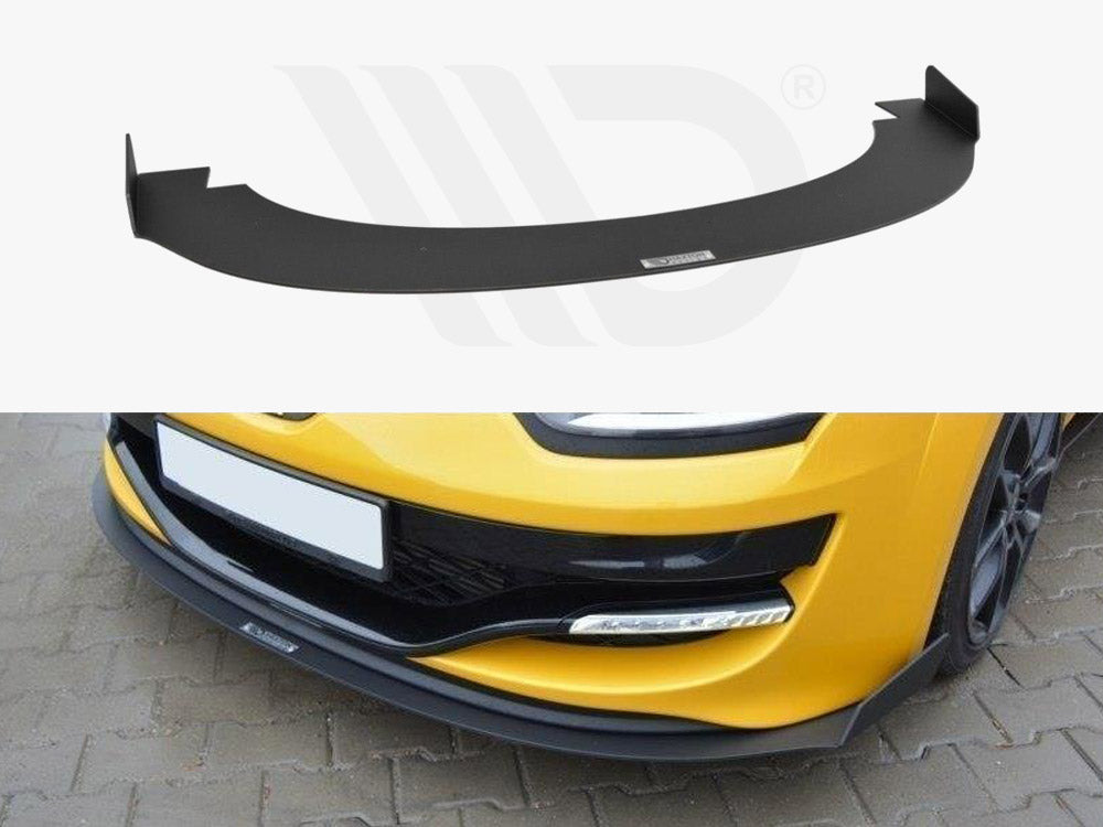 Maxton Design Front Racing Splitter Renault Megane Mk3 Rs - Wayside Performance 