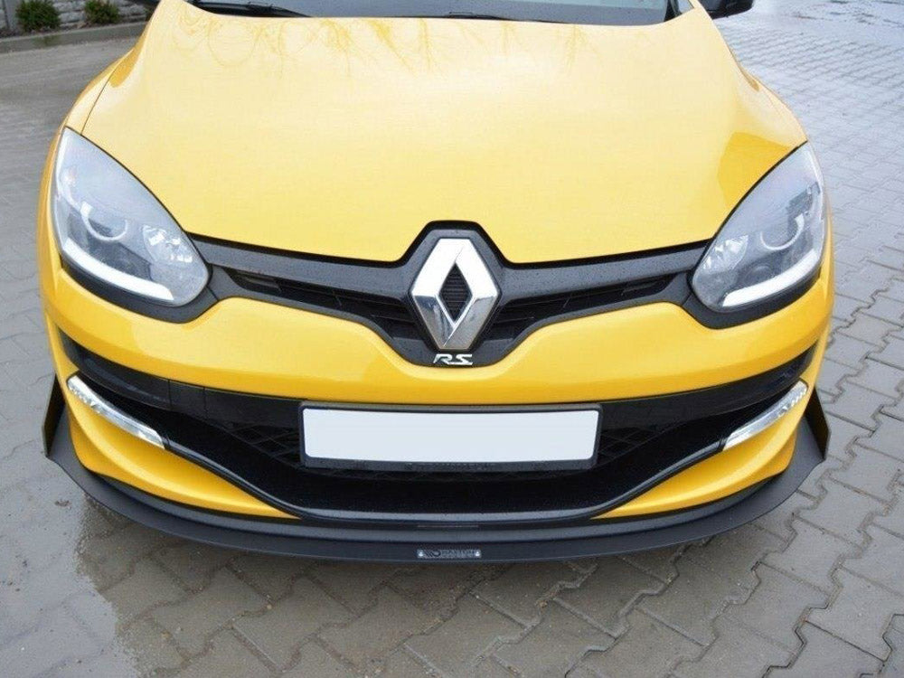 Maxton Design Front Racing Splitter Renault Megane Mk3 Rs - Wayside Performance 