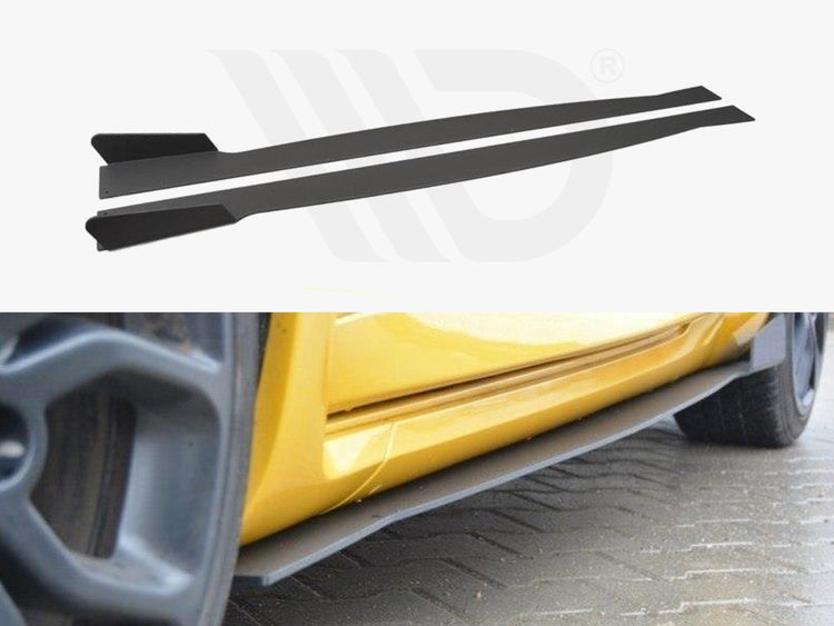 Maxton Design Racing Side Skirts Diffusers Renault Megane Mk3 Rs - Wayside Performance 