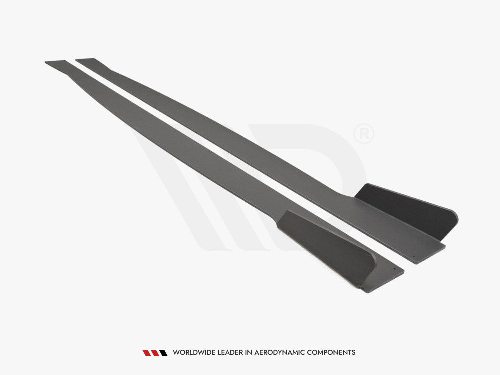 Maxton Design Racing Side Skirts Diffusers Renault Megane Mk3 Rs - Wayside Performance 