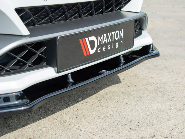 Maxton Design Front Splitter V.1 Renault Megane Mk4 Rs (2018-2020) - Wayside Performance 