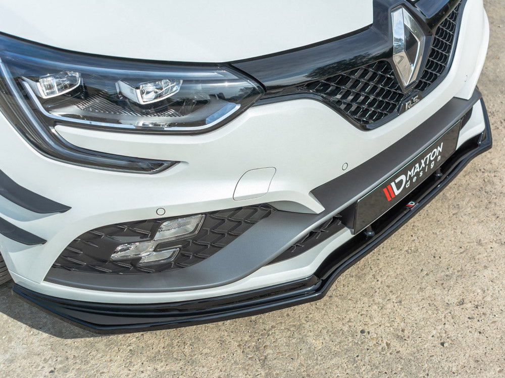 Maxton Design Front Splitter V.1 Renault Megane Mk4 Rs (2018-2020) - Wayside Performance 
