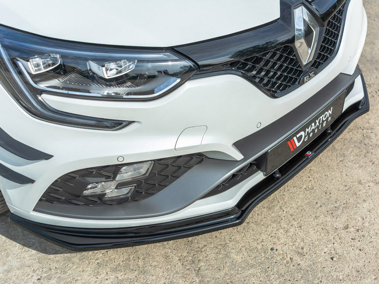 Maxton Design Front Splitter V.1 Renault Megane Mk4 Rs (2018-2020) - Wayside Performance 