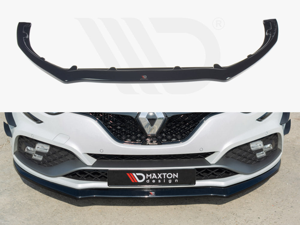 Maxton Design Front Splitter V.2 Renault Megane Mk4 Rs (2018-2020) - Wayside Performance 