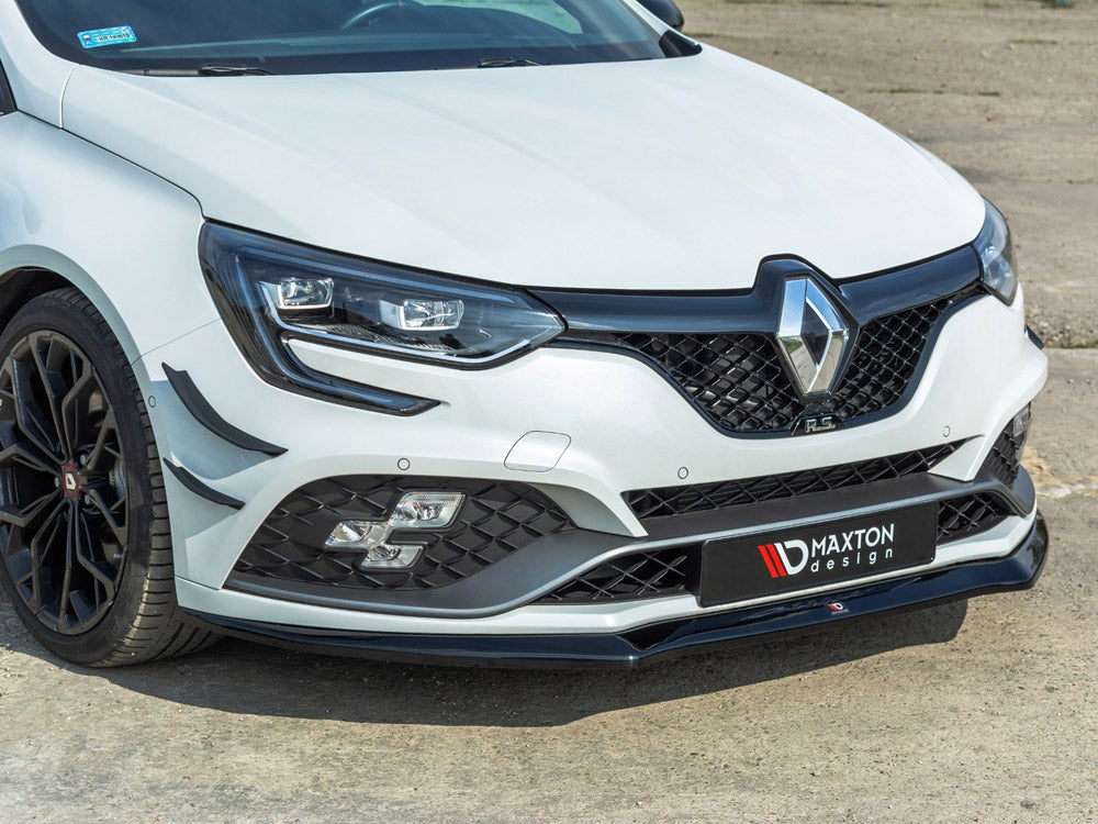 Maxton Design Front Splitter V.2 Renault Megane Mk4 Rs (2018-2020) - Wayside Performance 