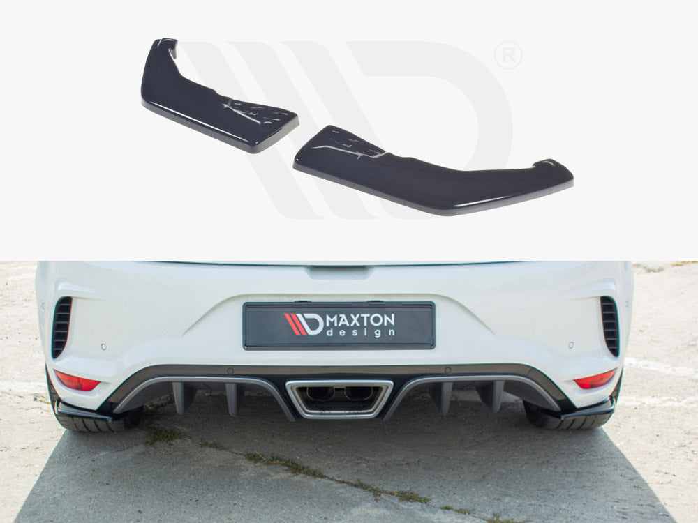 Maxton Design Rear Side Splitters Renault Megane Mk4 Rs (2018-2020) - Wayside Performance 