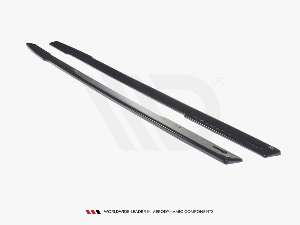 Maxton Design Side Skirts Diffusers Renault Megane Mk4 Rs (2018-2020) - Wayside Performance 