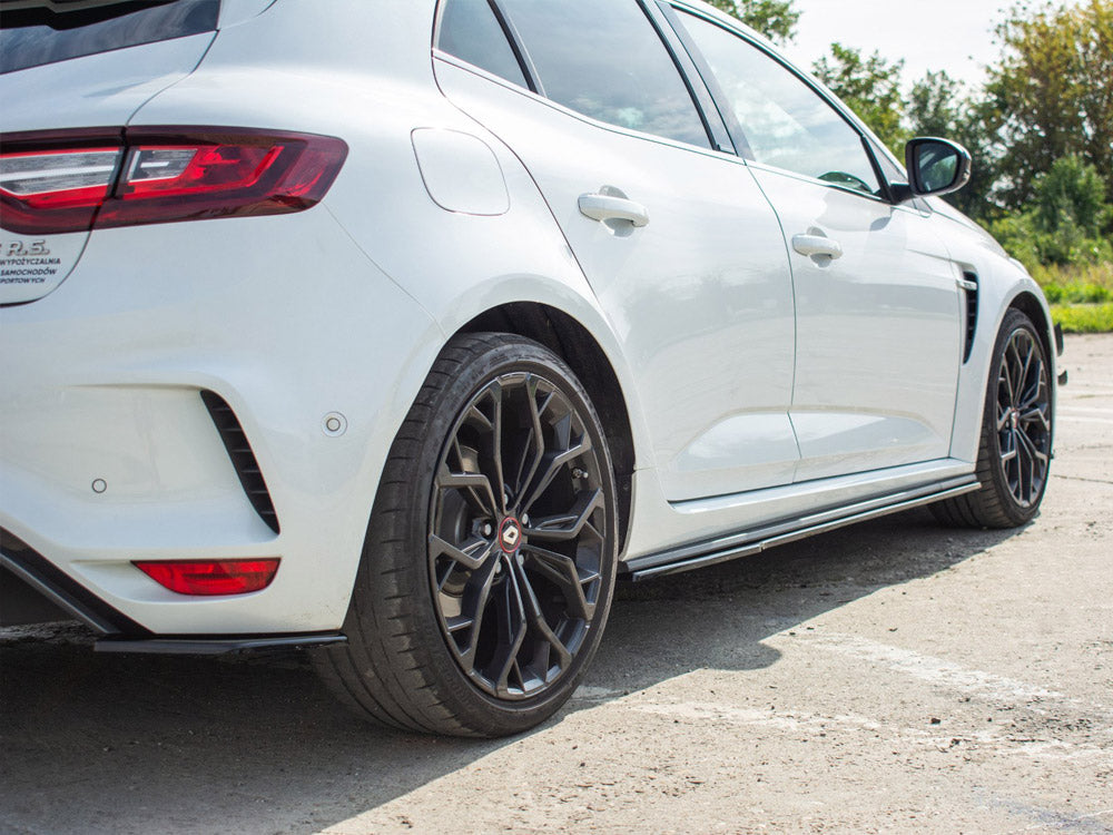 Maxton Design Side Skirts Diffusers Renault Megane Mk4 Rs (2018-2020) - Wayside Performance 