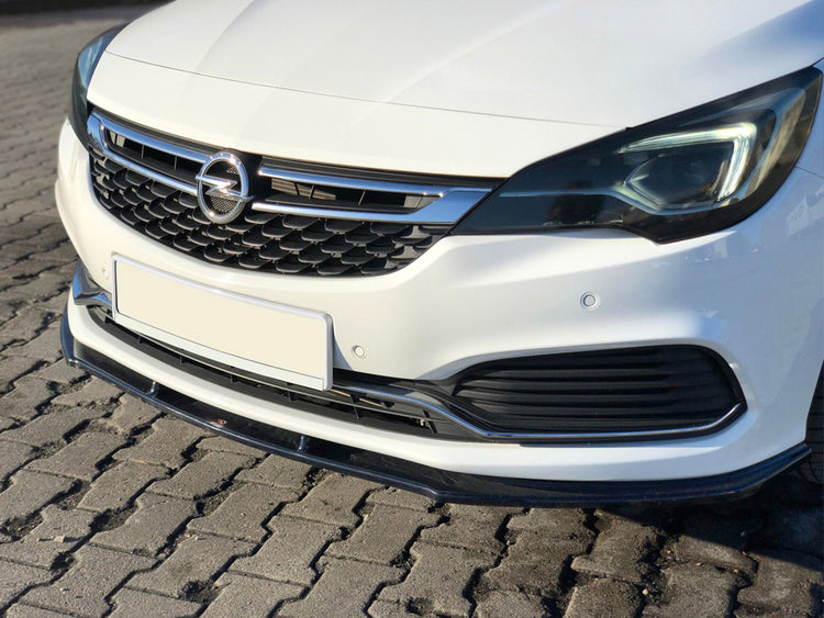 Maxton Design FRONT SPLITTER V.1 OPEL/VAUXHALL ASTRA K OPC-LINE/VX-LINE (2015-2019) - Wayside Performance 