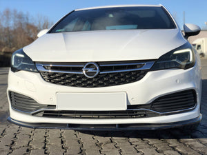 Maxton Design FRONT SPLITTER V.1 OPEL/VAUXHALL ASTRA K OPC-LINE/VX-LINE (2015-2019) - Wayside Performance 