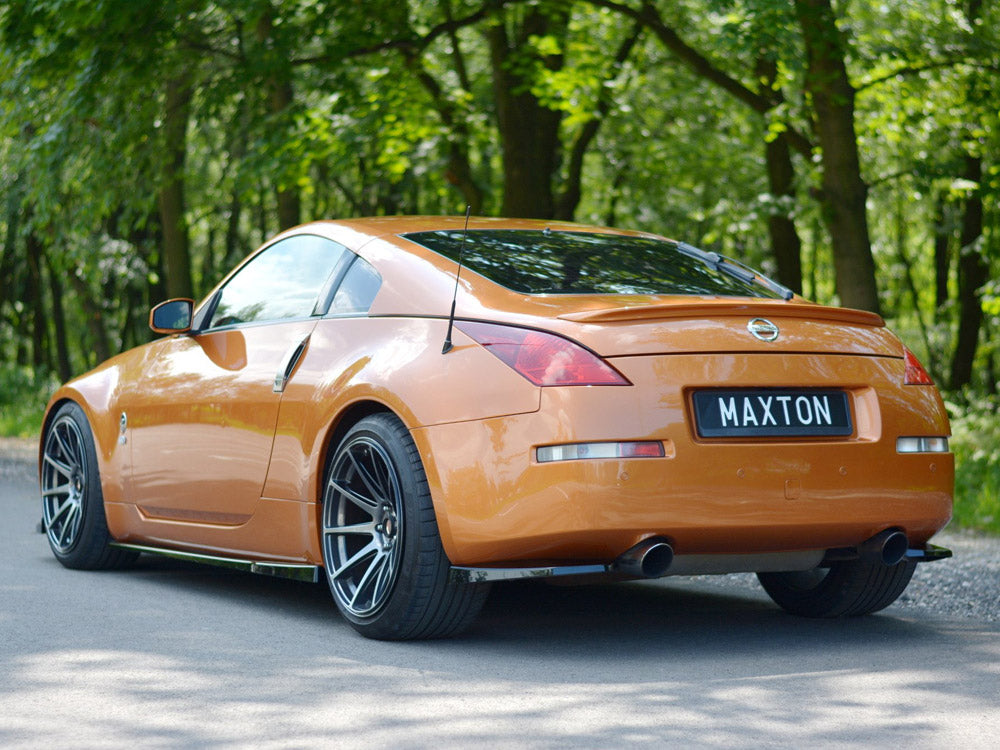 Maxton Design Rear Side Splitters Nissan 350z (2003-2008) - Wayside Performance 