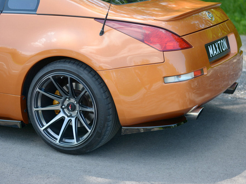 Maxton Design Rear Side Splitters Nissan 350z (2003-2008) - Wayside Performance 