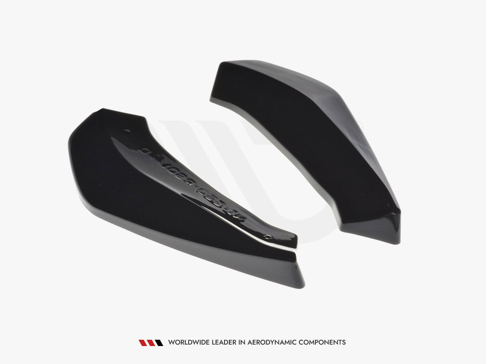 Maxton Design Rear Side Splitters Nissan 350z (2003-2008) - Wayside Performance 