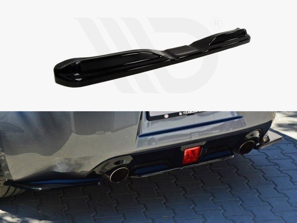 Maxton Design Central Rear Splitter V.1 Nissan 370z (2009-2020) - Wayside Performance 