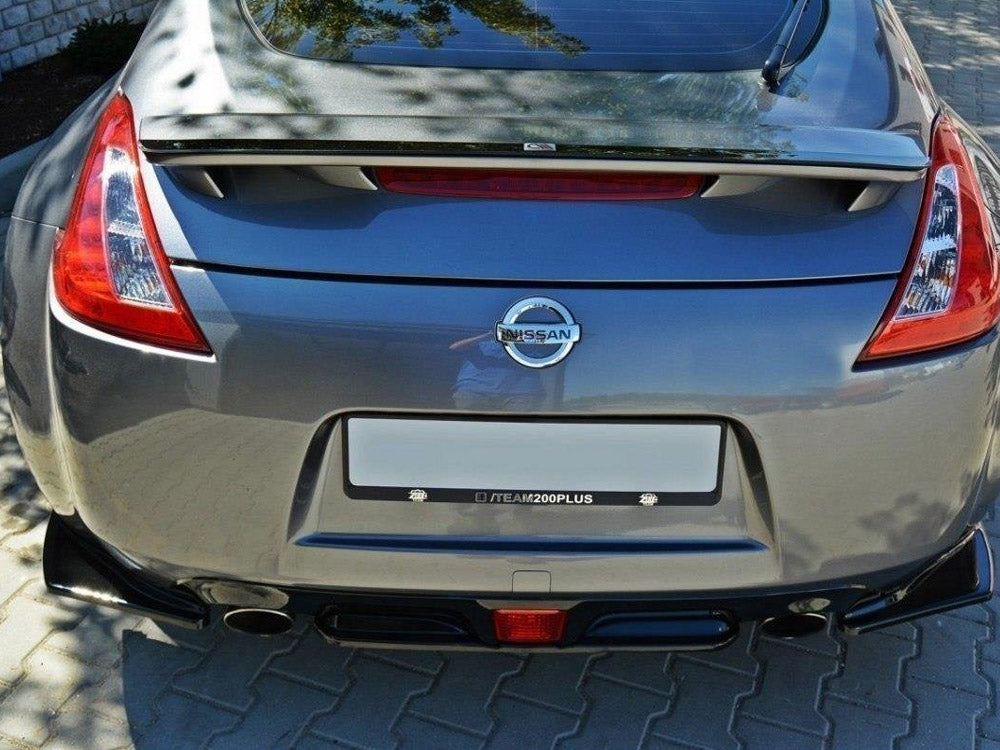 Maxton Design Central Rear Splitter V.1 Nissan 370z (2009-2020) - Wayside Performance 