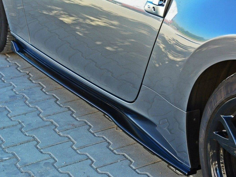 Side Skirts Diffusers V.1 Nissan 370z (2009-2020) - Wayside Performance 