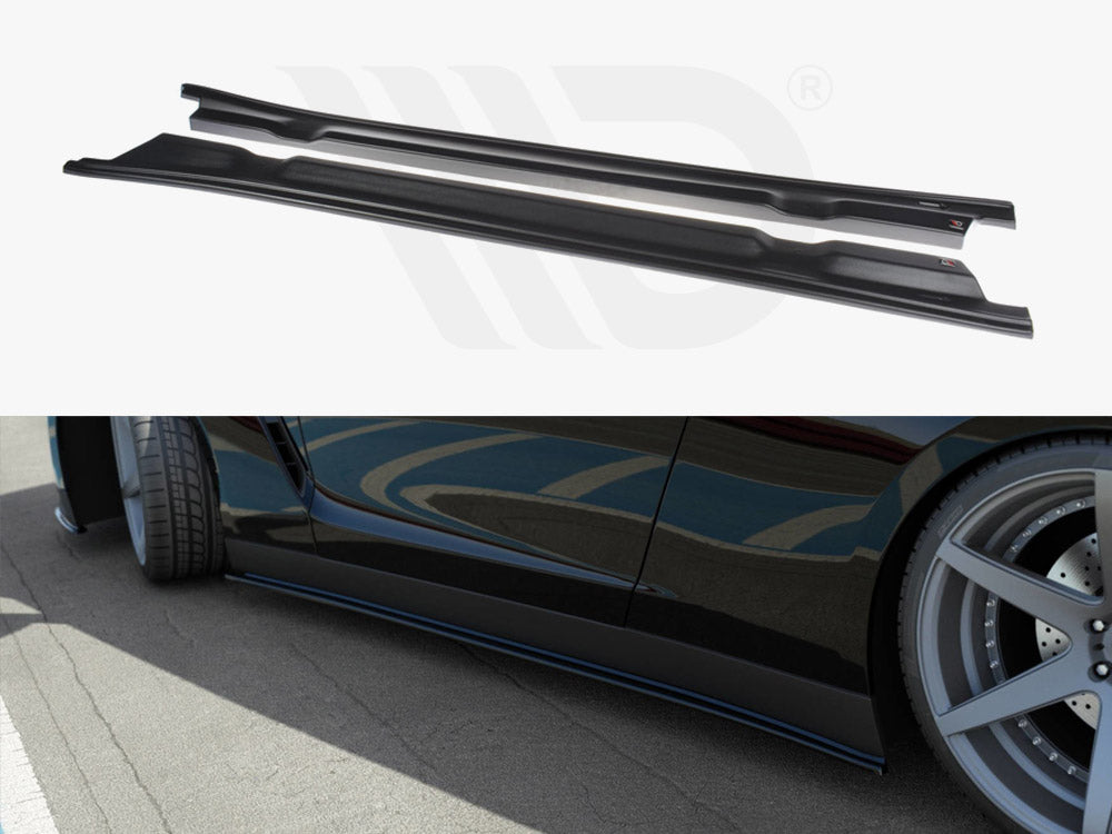 Side Skirts Splitters Nissan Gt-r Pre-facelift Coupe (R35-series) (2007-2010) - Wayside Performance 