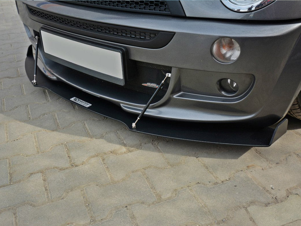 Maxton Design Front Racing Splitter Mini R53 Cooper S Jcw (2003-2006) - Wayside Performance 