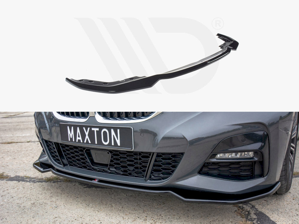 Maxton Design FRONT SPLITTER V.2 BMW 3 G20 M-SPORT (2019-2022) - Wayside Performance 