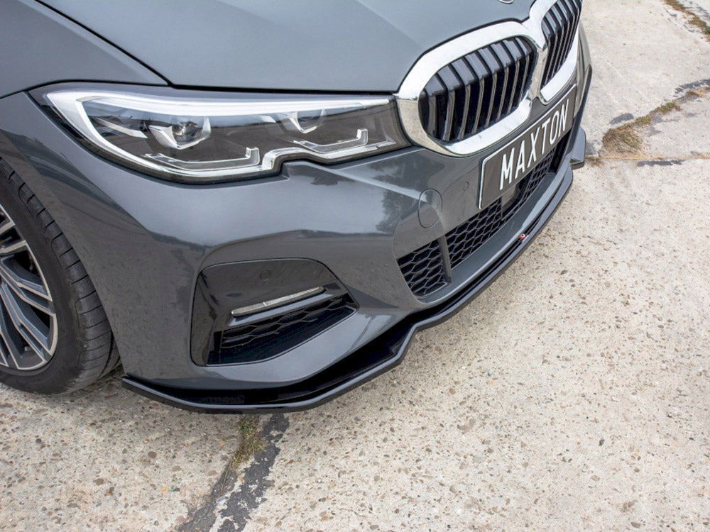 Maxton Design FRONT SPLITTER V.2 BMW 3 G20 M-SPORT (2019-2022) - Wayside Performance 