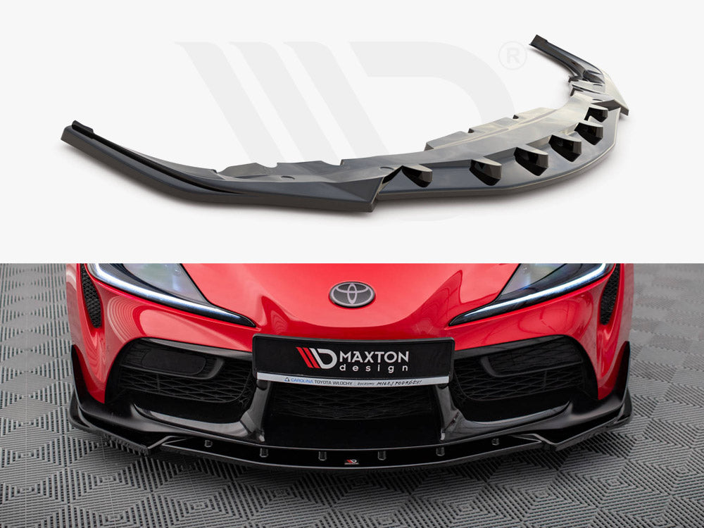 Front Splitter V.4 Toyota Supra Mk5 (2019-) - Wayside Performance 